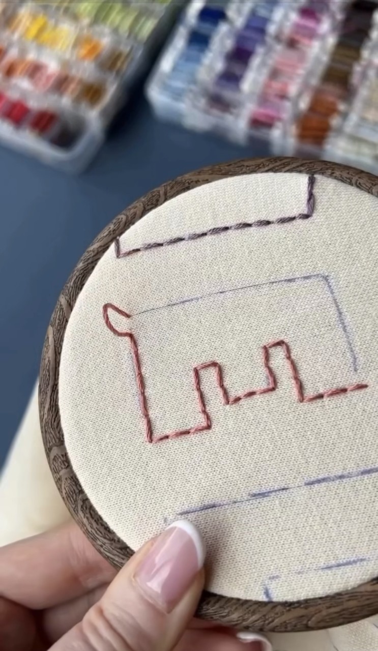 Patching stitches 