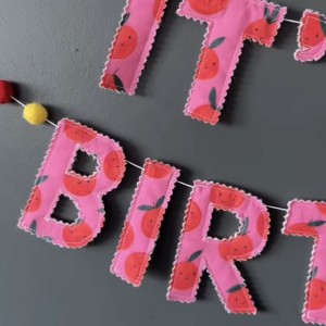 Custom Made Letters BDay