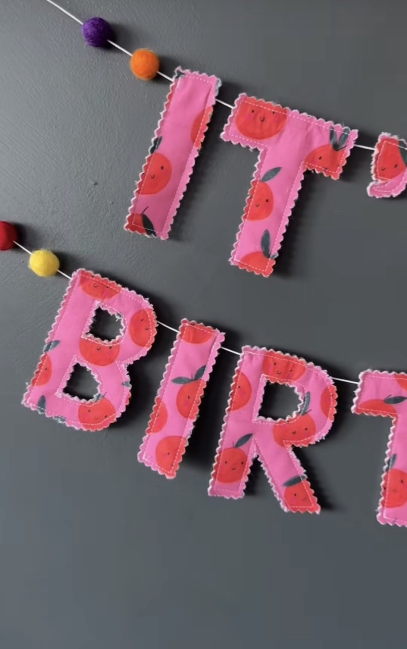 Custom Made Letters BDay