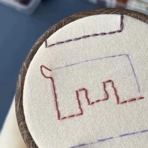 Patching stitches 