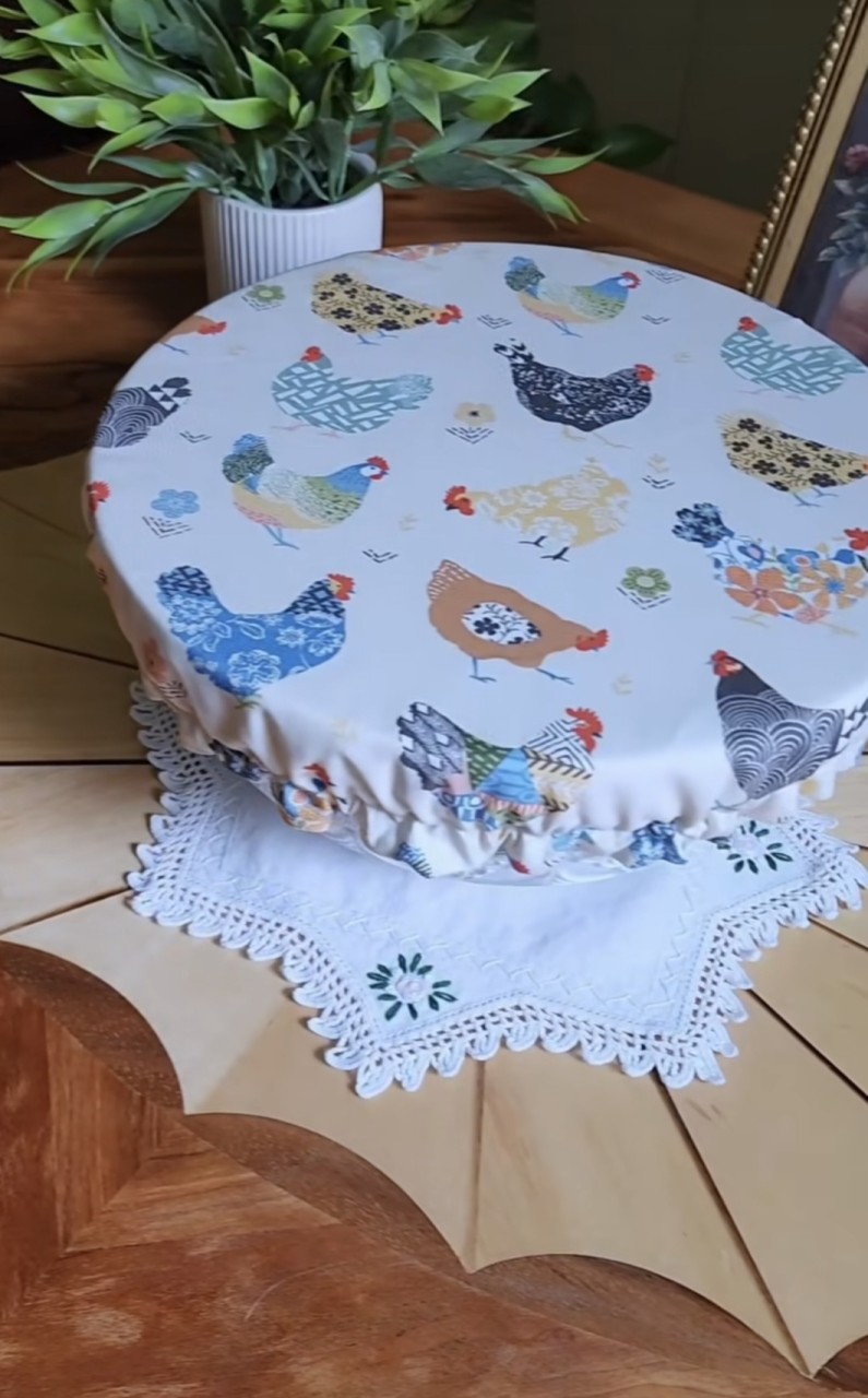Fabric Lid Cover
